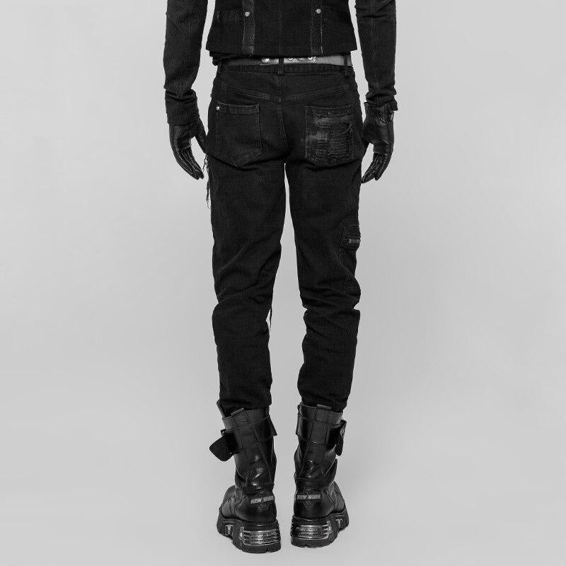 Pantalon d'inspiration punk