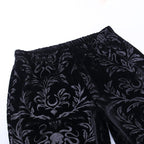 Pantalon de femme noir style gothique