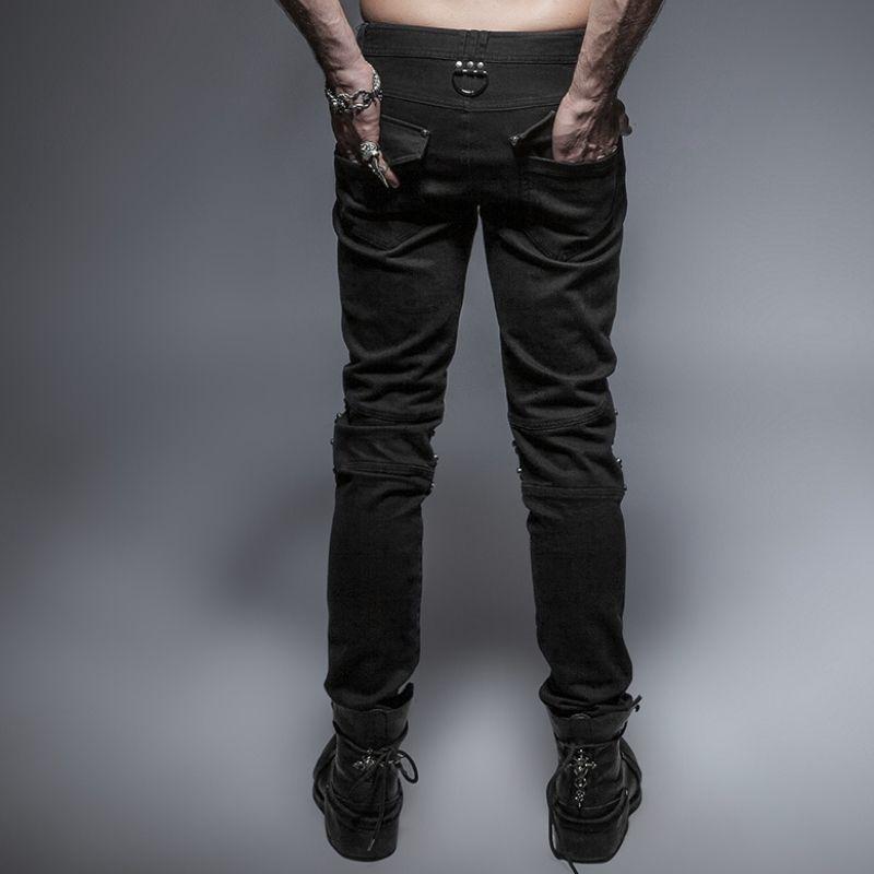Pantalon d’inspiration gothique steampunk PUNK RAVE