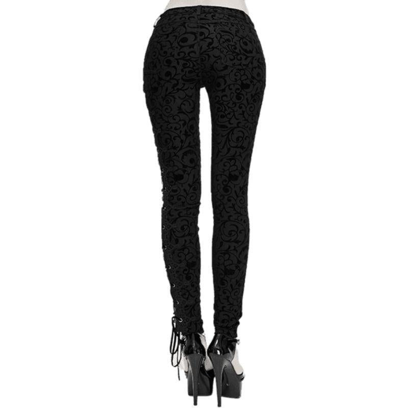 Pantalon féminin d'inspiration steampunk victorienne