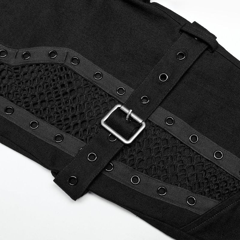 Pantalon femme au look punk