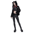 Pantalon femme au style rock gothique
