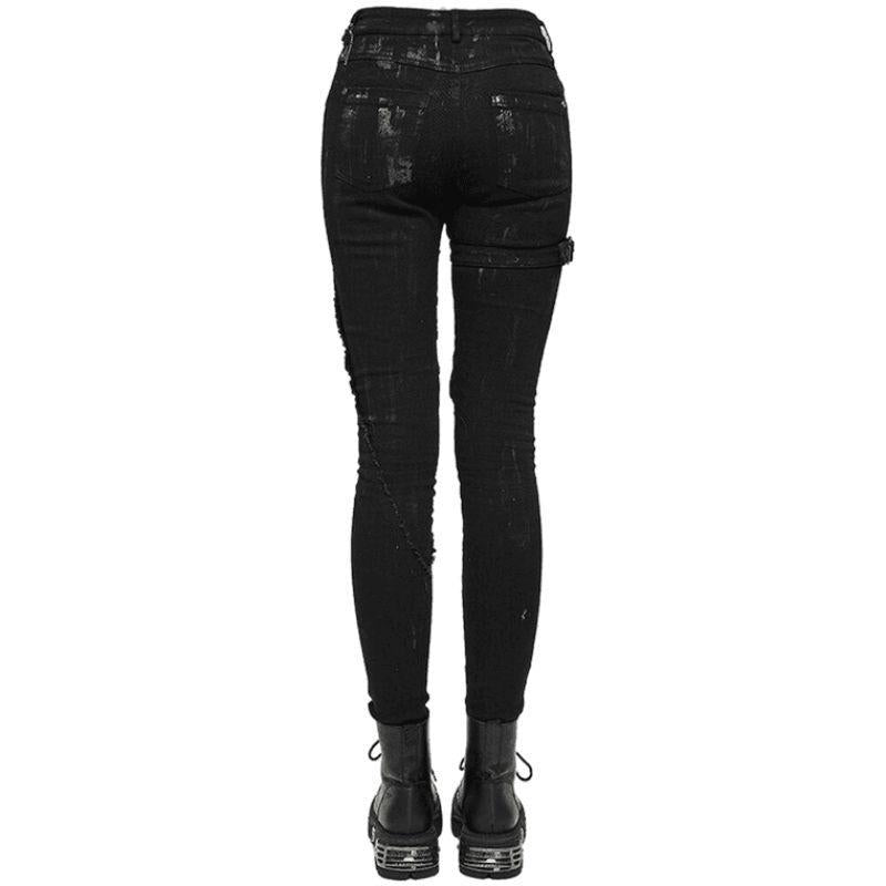 Pantalon femme style steampunk rock