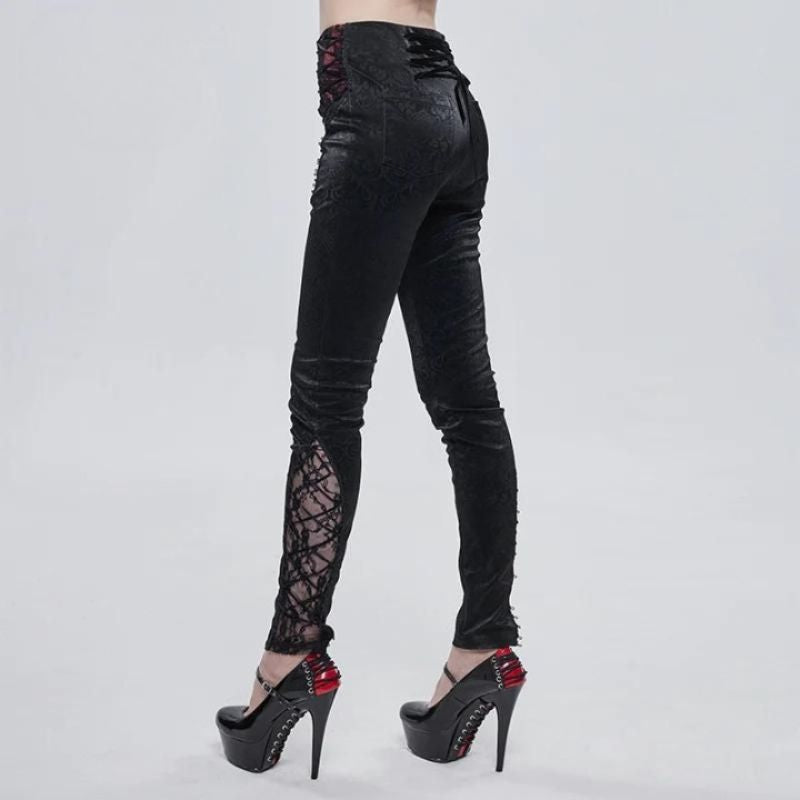 Pantalon gothique au look vintage