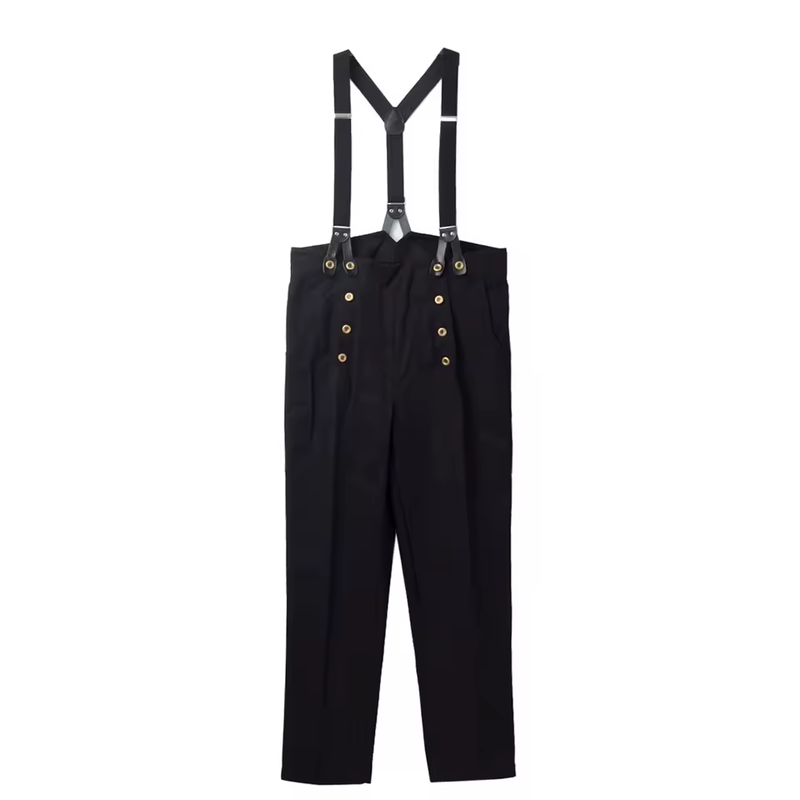 Pantalon homme à pince d'inspiration victorienne