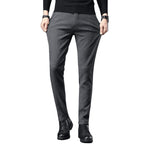 Pantalon homme en tweed gris