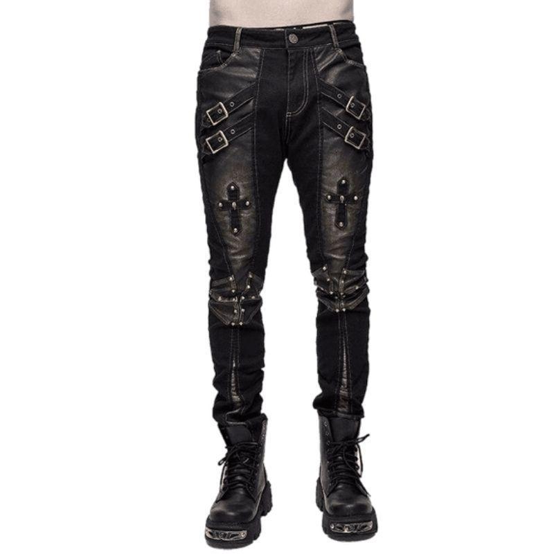 Pantalon homme style steampunk rock
