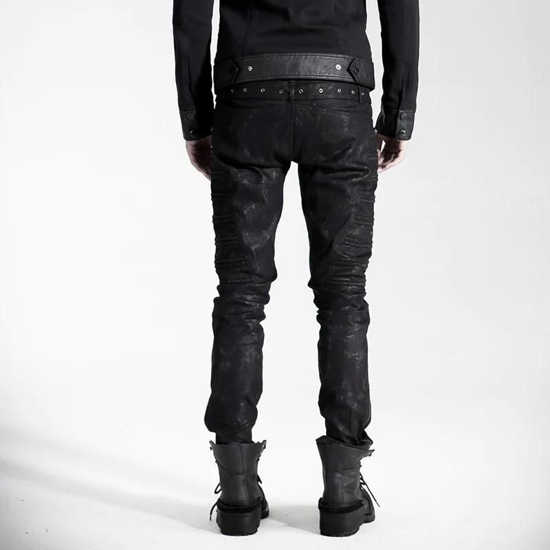 Pantalon militaire au look punk