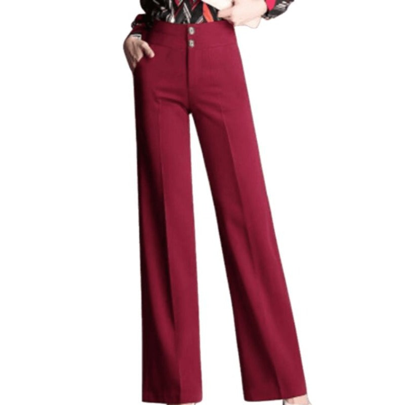 Pantalon pour femme à taille haute vintage