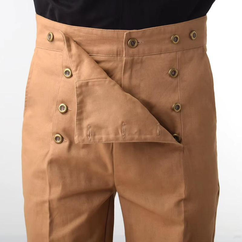 Pantalon pour homme à pince victorien