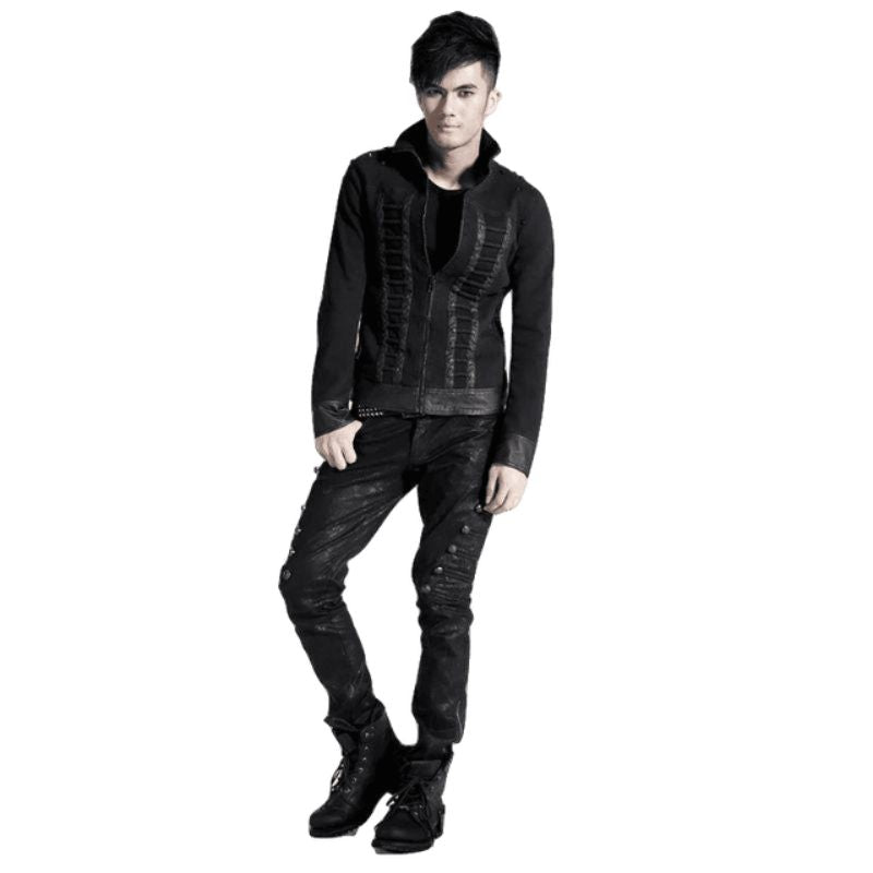 Pantalon punk de style militaire