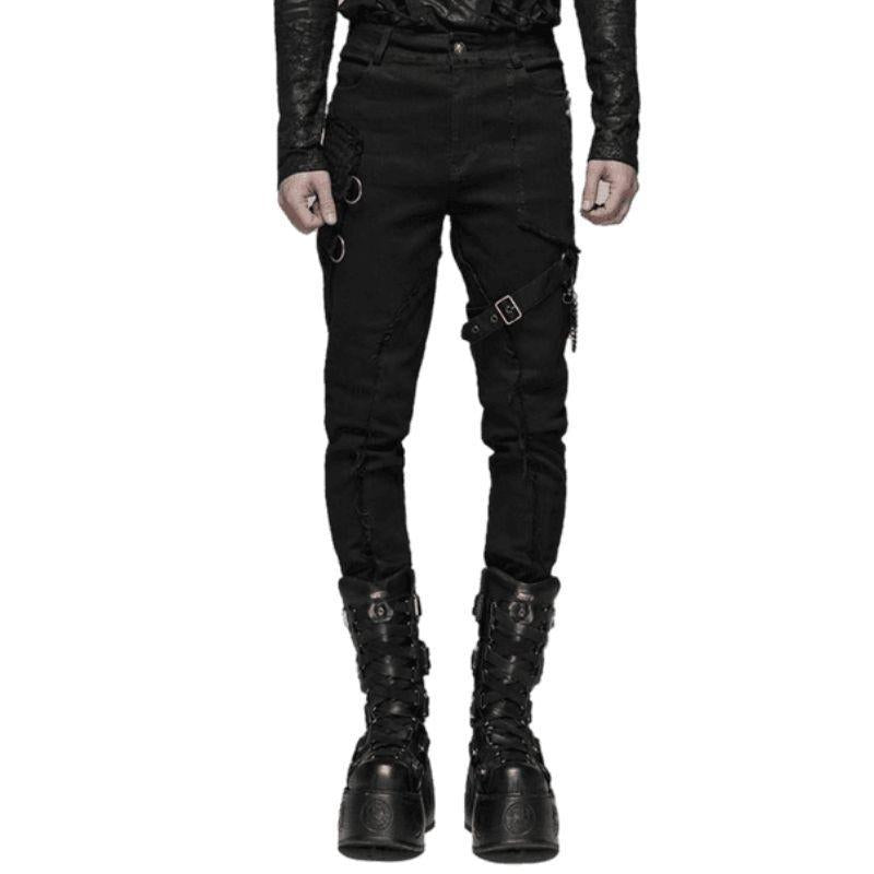 Pantalon punk gothique pour homme