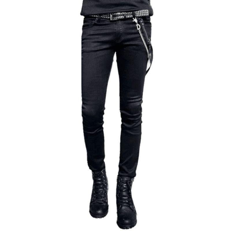 Pantalon skinny de style punk