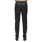 Pantalon victorien noir de style gothique