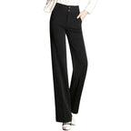 Pantalon vintage taille haute pour femme