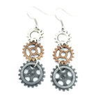 Pendants d'oreilles steampunk