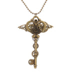 Pendentif clé de style steampunk