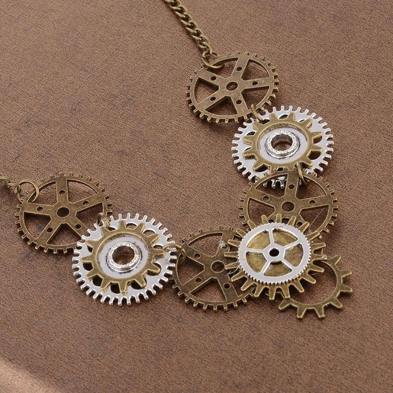 Pendentif d’inspiration steampunk