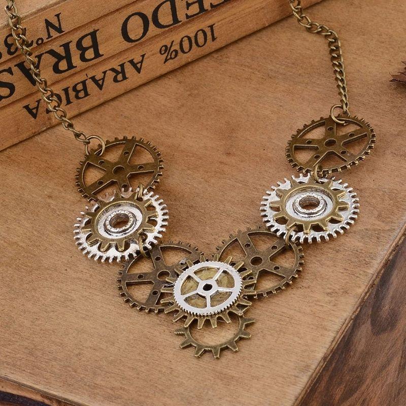 Pendentif esthétique steampunk