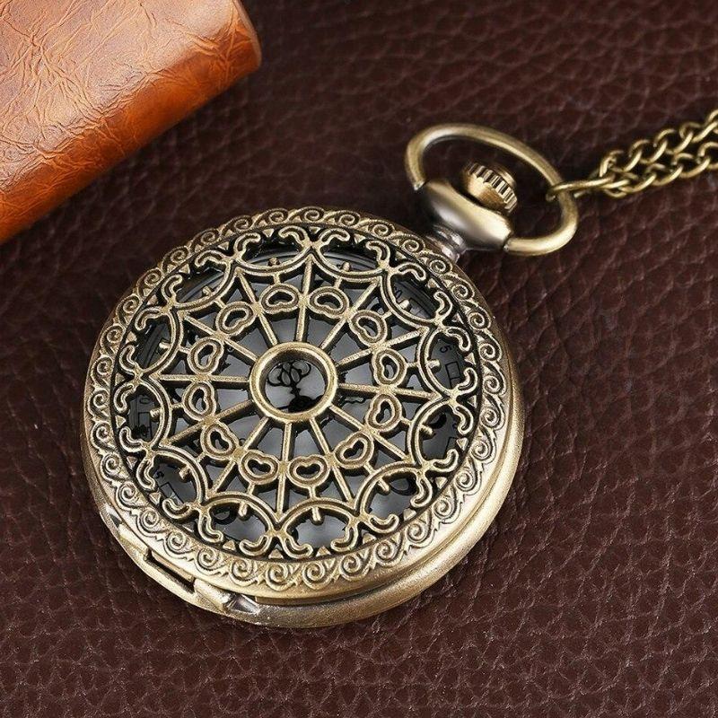 Pendentif montre vintage pour femme