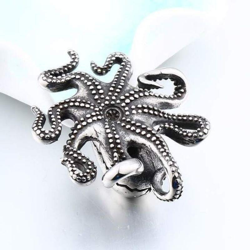 Pendentif steampunk en forme de poulpe