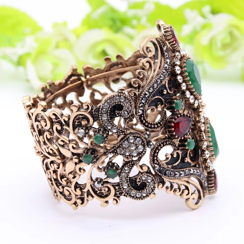 Perle sur bracelet de style victorien