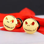 Petites boucles d'oreilles à l'esthétique steampunk
