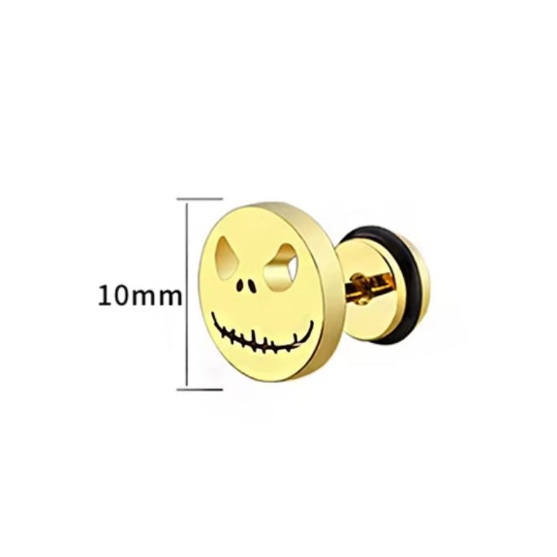 Petites boucles d'oreilles au design steampunk