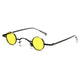 Black with Yellow Lenses