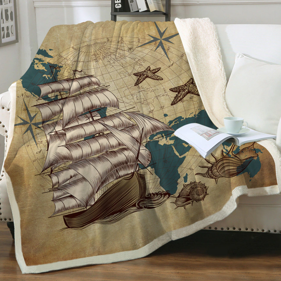 Plaid au design steampunk