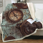 Plaid de style steampunk