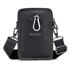 Pochette homme à bandoulière en cuir