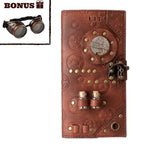 Portefeuille d'inspiration steampunk