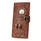 Portefeuille de style steampunk