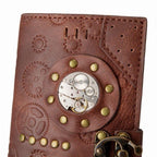 Portefeuille esprit steampunk