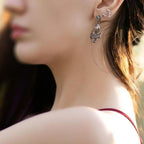 Poulpe steampunk en boucles d’oreilles