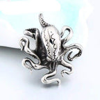 Poulpe steampunk en pendentif