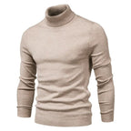 Pull à col roulé slim pour homme