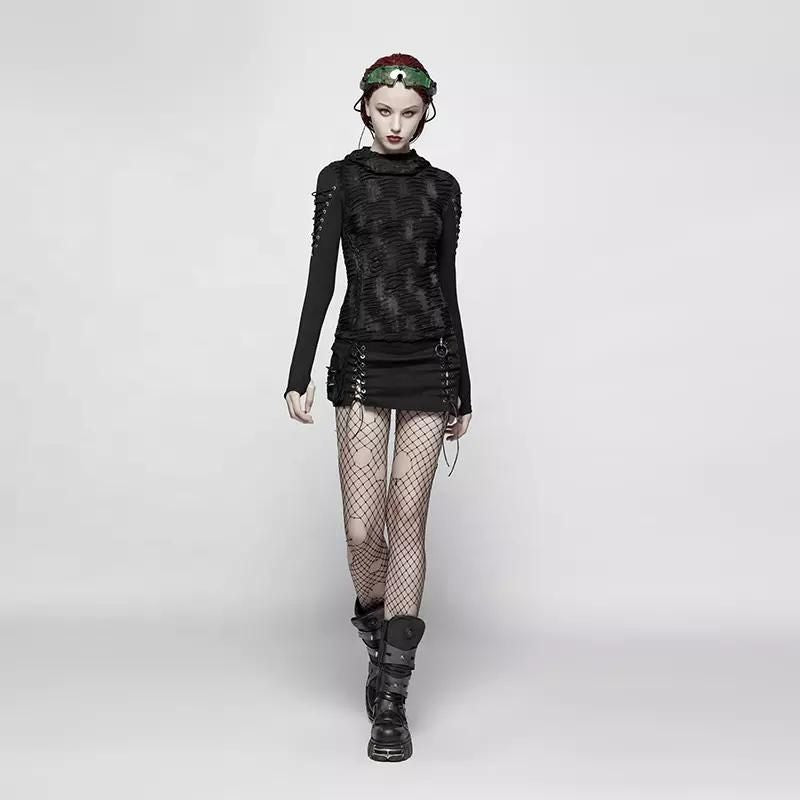 Pull femme au style gothique