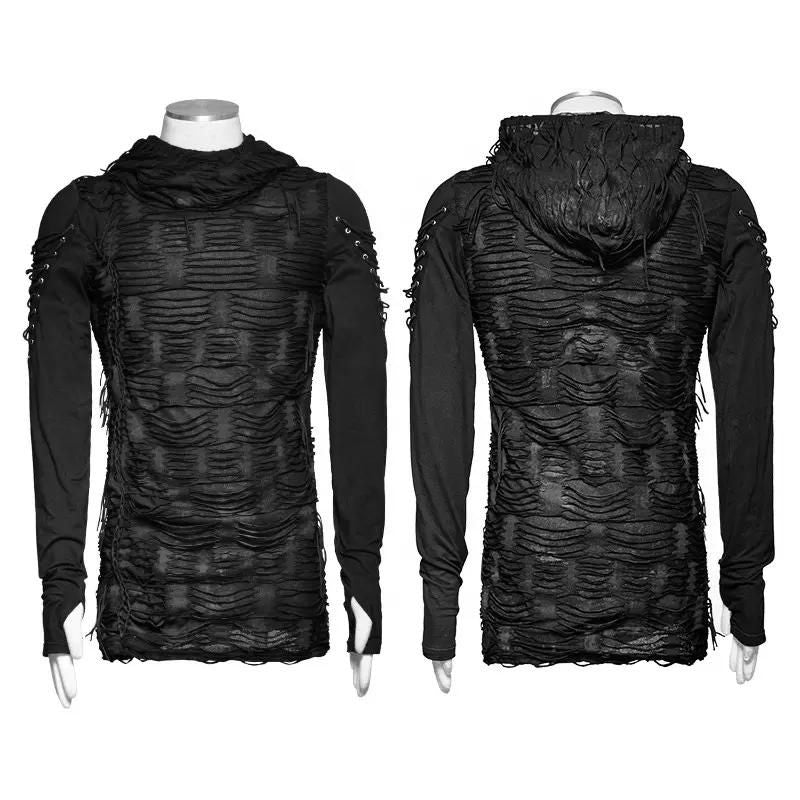 Pull masculin d’inspiration punk