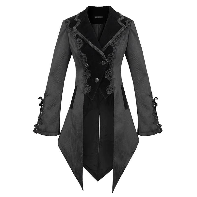Queue-de-pie steampunk en forme de veste