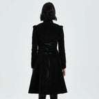 Redingote gothique de type manteau pour femme