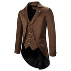 Redingote steampunk homme