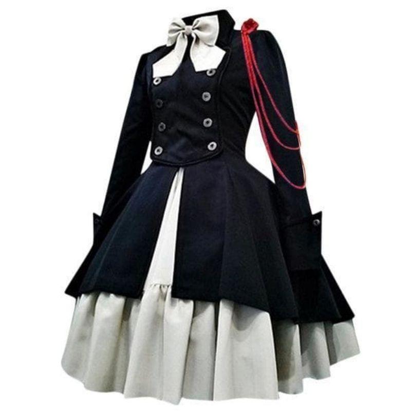 Robe ancienne de style victorien