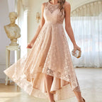Robe au look steampunk de couleur beige