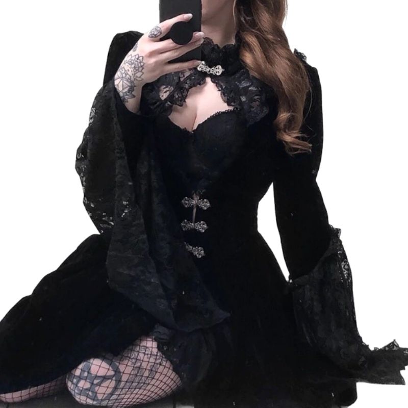 Robe au style gothique victorien