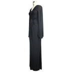 Robe au style steampunk victorien noire