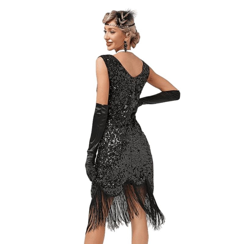 Robe cabaret chic au style steampunk