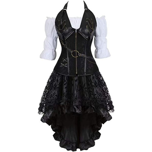 Robe corset au style steampunk
