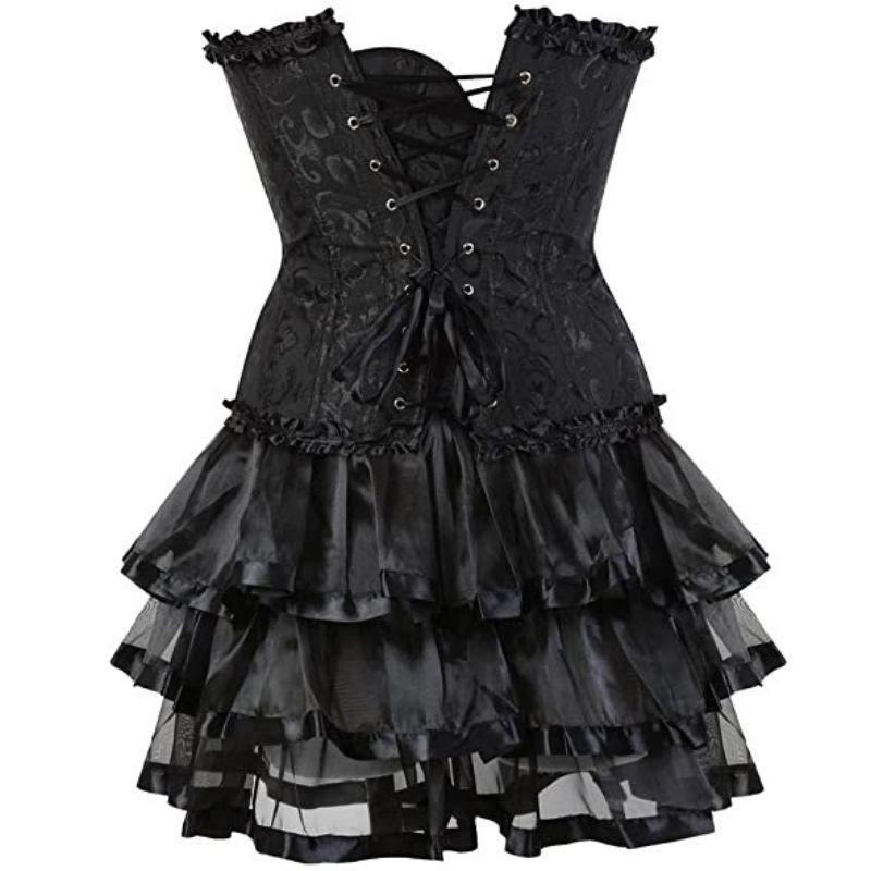 Robe courte au style steampunk